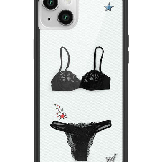Wildflower iPhone case 14 Plus Gabbriette Collab Black Cute