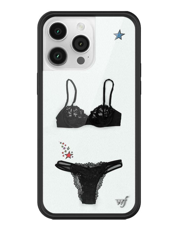 Wildflower iPhone case 14 Pro Max Gabbriette Collab Black Cute