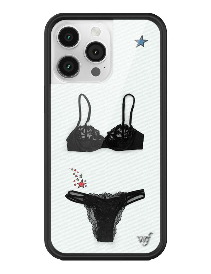 Wildflower iPhone case 14 Pro Max Gabbriette Collab Black Cute