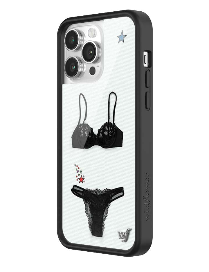 Wildflower iPhone case 14 Pro Max Gabbriette Collab Black Cute
