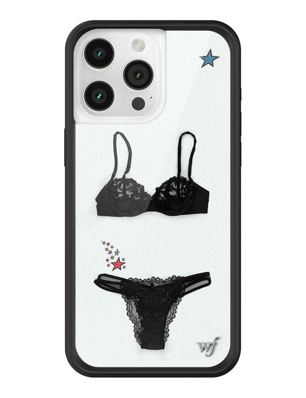 Wildflower iPhone case 15 Pro Max Gabbriette Collab Black Cute