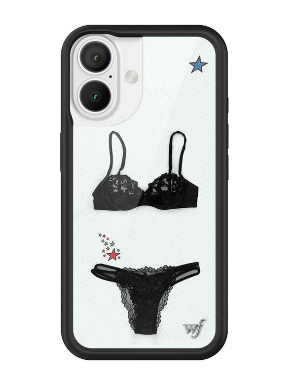 Wildflower iPhone case 16 Gabbriette Collab Black Cute