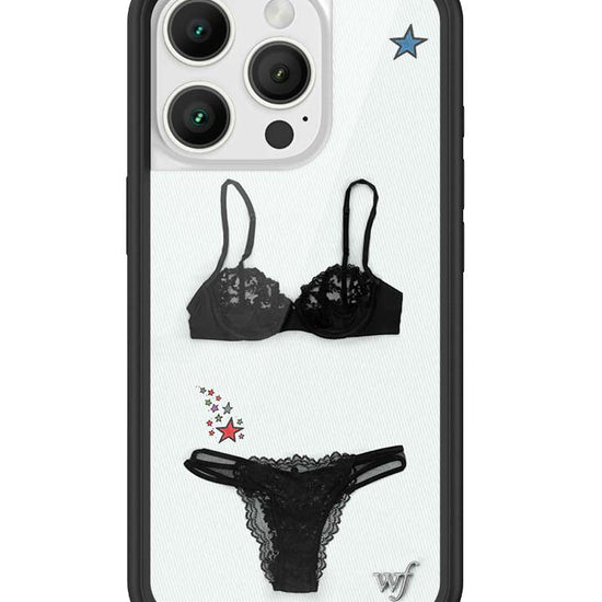 Wildflower iPhone case 16 Pro Gabbriette Collab Black Cute