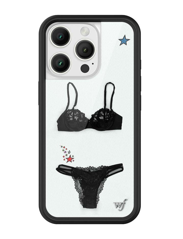 Wildflower iPhone case 16 Pro Gabbriette Collab Black Cute