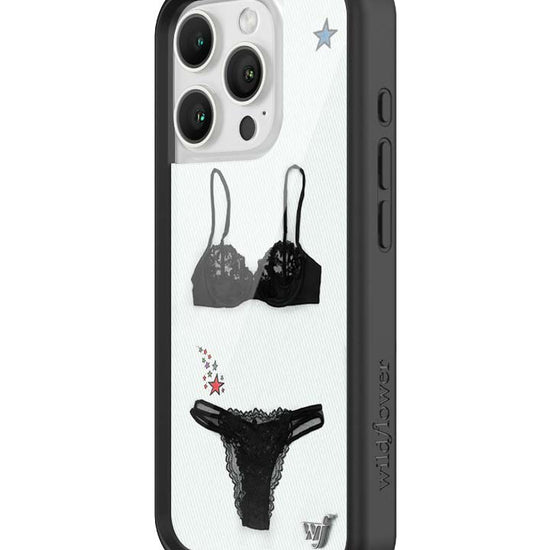 Wildflower iPhone case 16 Pro Gabbriette Collab Black Cute