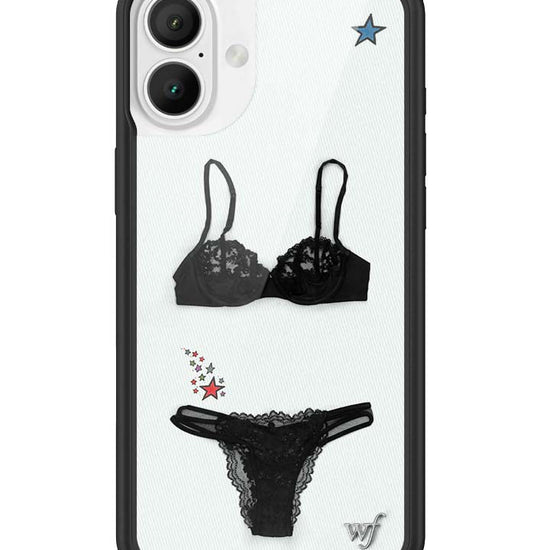 Wildflower iPhone case 16 Plus Gabbriette Collab Black Cute