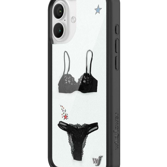 Wildflower iPhone case 16 Plus Gabbriette Collab Black Cute