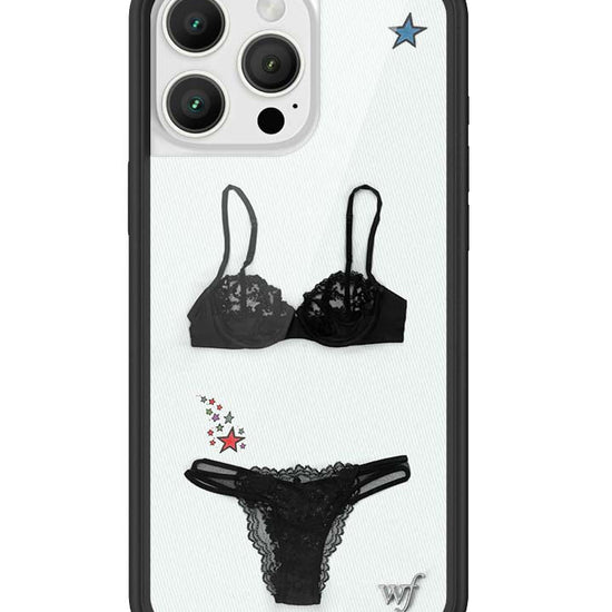 Wildflower iPhone case 16 Pro Max Gabbriette Collab Black Cute
