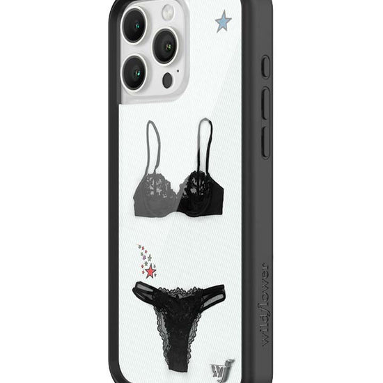 Wildflower iPhone case 16 Pro Max Gabbriette Collab Black Cute