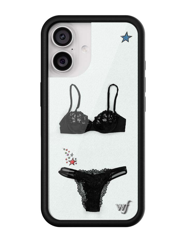 Wildflower iPhone case 17 Gabbriette Collab Black Cute