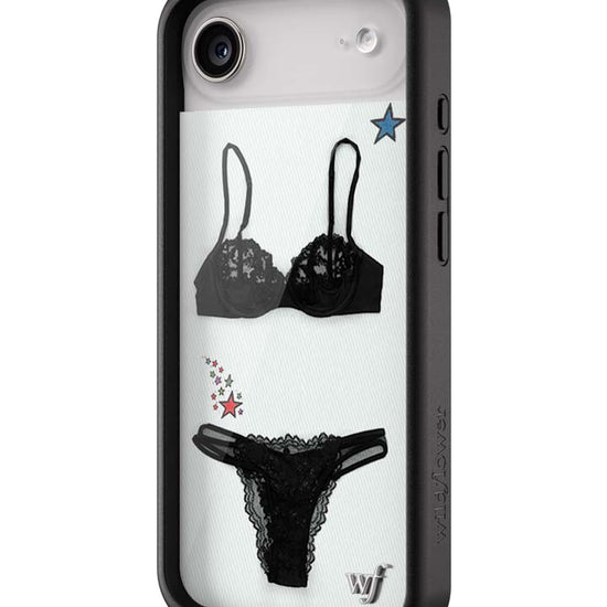 Wildflower iPhone case Air Gabbriette Collab Black Cute