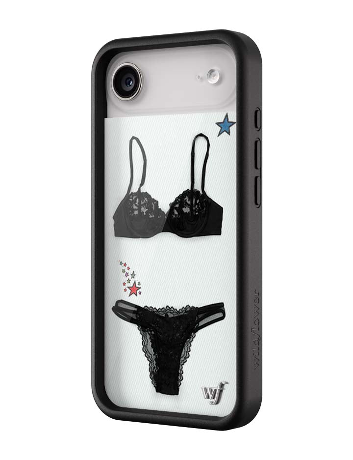 Wildflower iPhone case Air Gabbriette Collab Black Cute