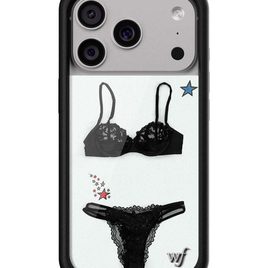 Wildflower iPhone case 17 Pro Gabbriette Collab Black Cute