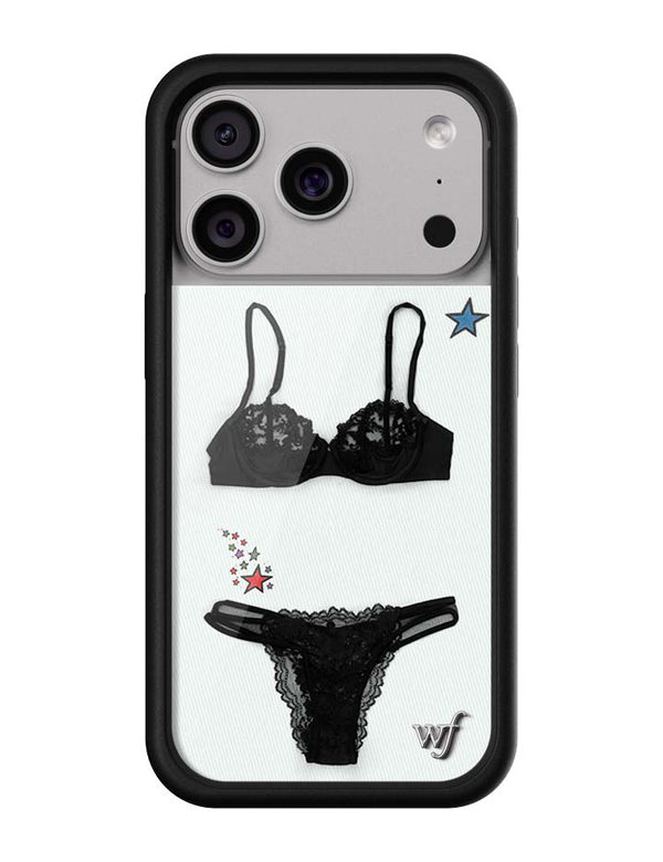 Wildflower iPhone case 17 Pro Gabbriette Collab Black Cute