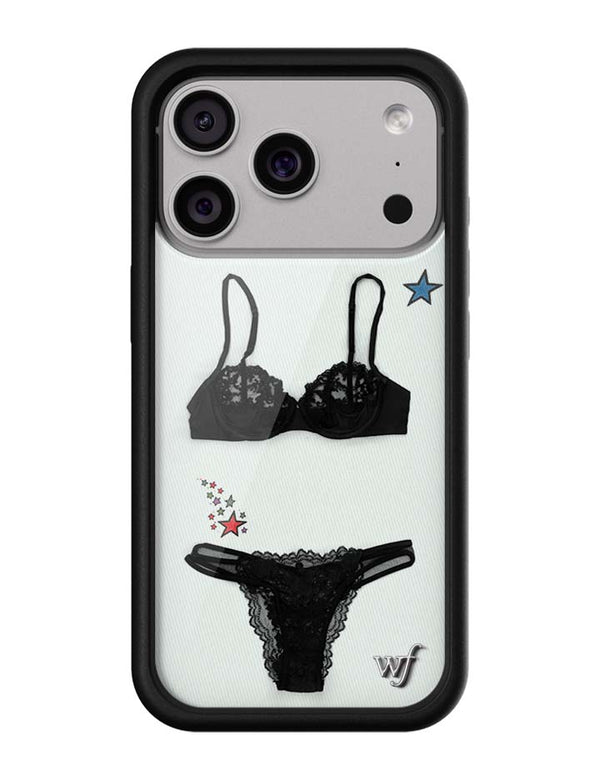 Wildflower iPhone case 18 Pro Gabbriette Collab Black Cute