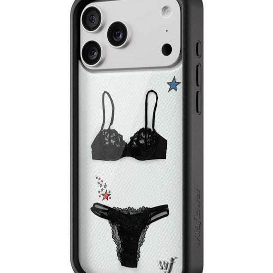 Wildflower iPhone case 18 Pro Max Gabbriette Collab Black Cute