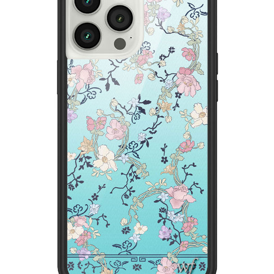 wildflower gallery girlie blue iphone 13promax case