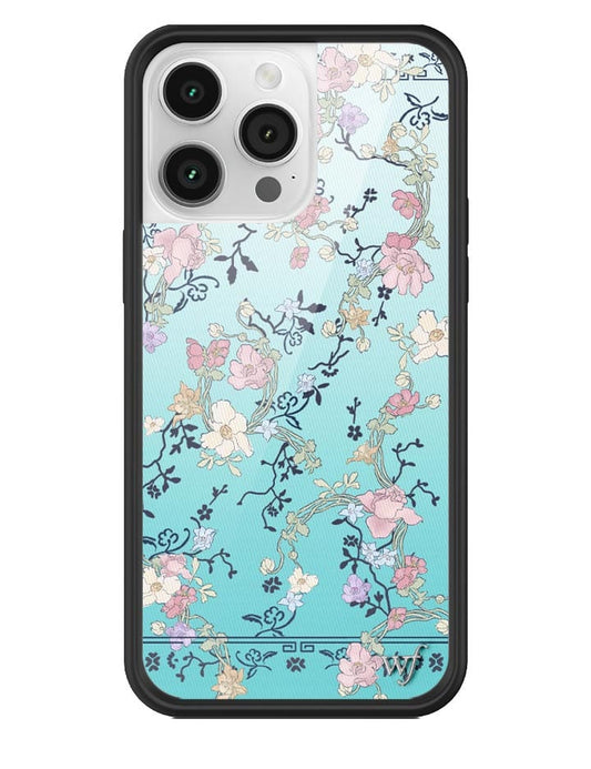 wildflower gallery girlie blue iphone 14promax case