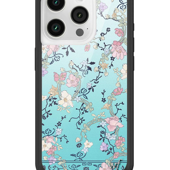 Gallery Girlie Blue iPhone Case