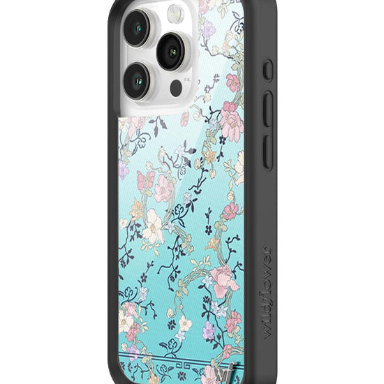 Gallery Girlie Blue iPhone Case