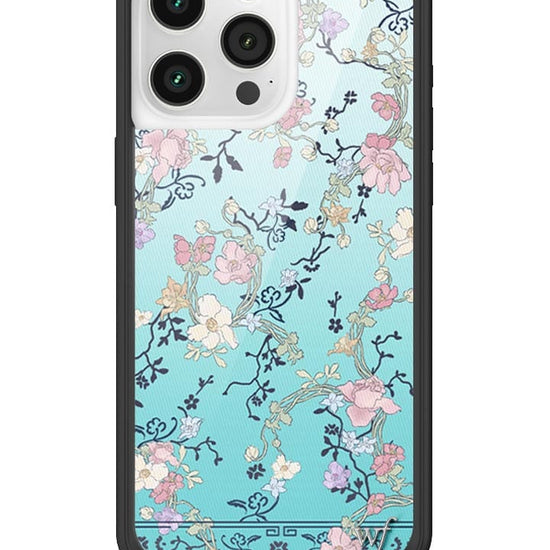 wildflower gallery girlie blue iphone 15promax case