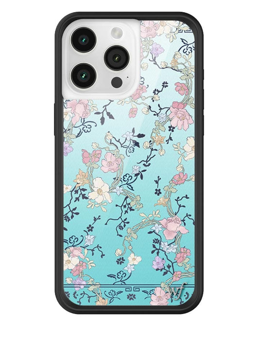wildflower gallery girlie blue iphone 15promax case