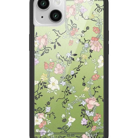 wildflower gallery girlie green iphone 14