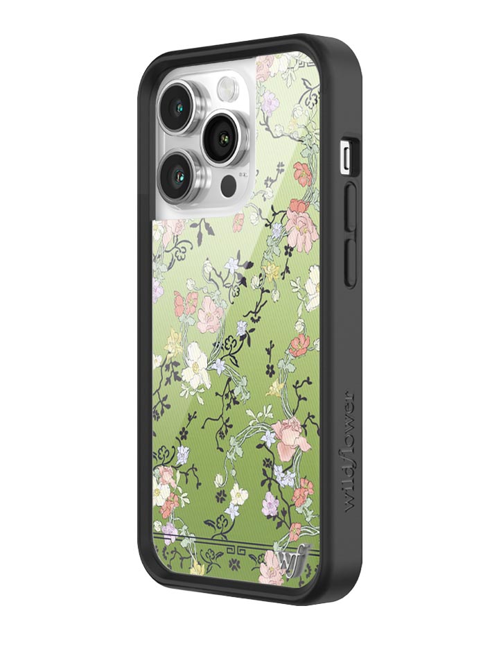 Wildflower Gallery Girlie Green iPhone 14 Pro Case