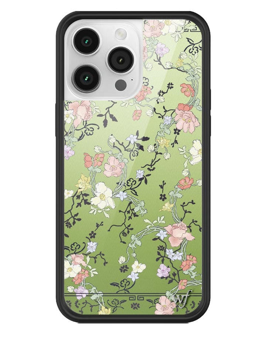 Cute Checkered Flowers Phone Case for iPhone 11, 12, 13, 14, Pro