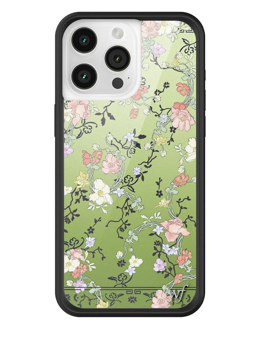 wildflower gallery girlie green iphone 15promax case