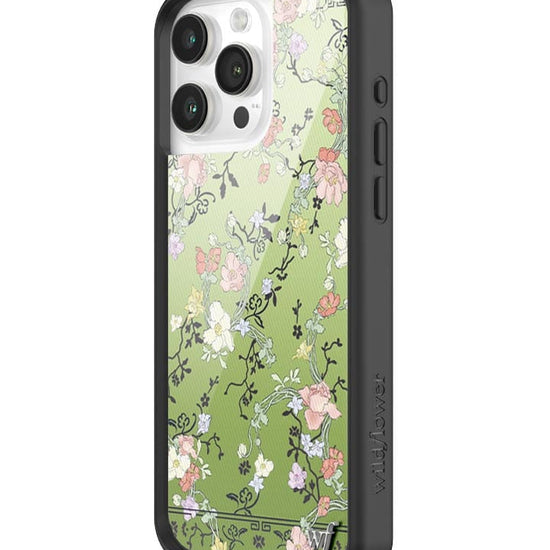 wildflower gallery girlie green iphone 15promax case
