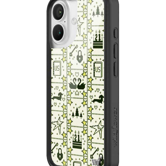 Wildflower iPhone case 16 Gracie Abrams Black Hearts