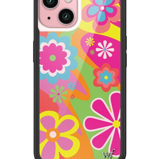 wildflower flower power iphone 15 case