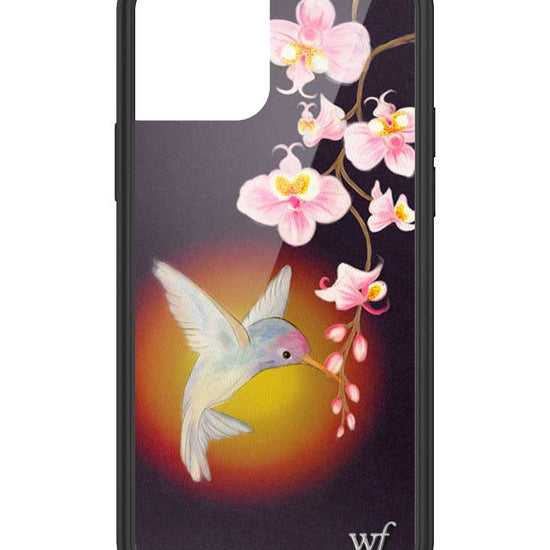 Wildflower iPhone case 12/12 Pro Hummingbird Animal Cute