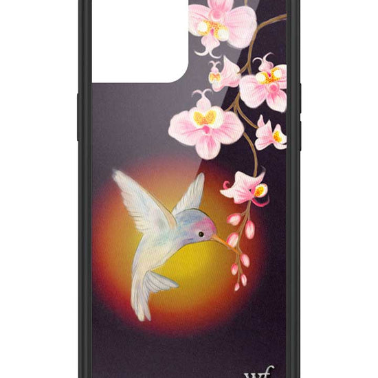 Wildflower iPhone case 12 Pro Max Hummingbird Animal Cute