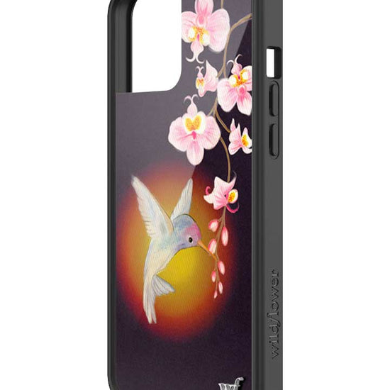 Wildflower iPhone case 12 Pro Max Hummingbird Animal Cute