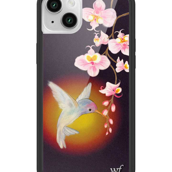 Wildflower iPhone case 13 Hummingbird Animal Cute