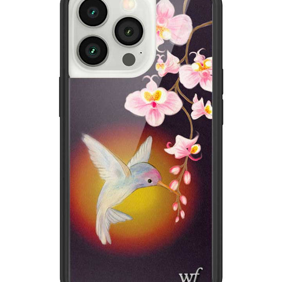 Wildflower iPhone case 13 Pro Hummingbird Animal Cute