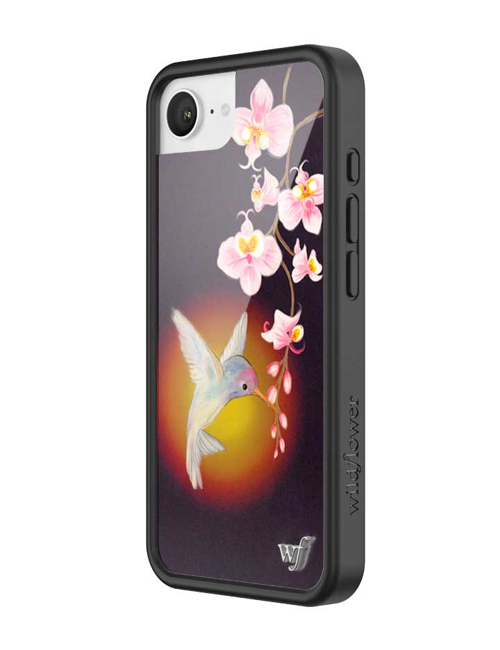 Wildflower iPhone case 16e Hummingbird Animal Cute