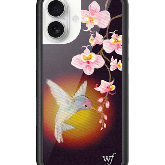 Wildflower iPhone case 17 Hummingbird Animal Cute
