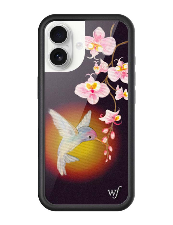 Wildflower iPhone case 17 Hummingbird Animal Cute