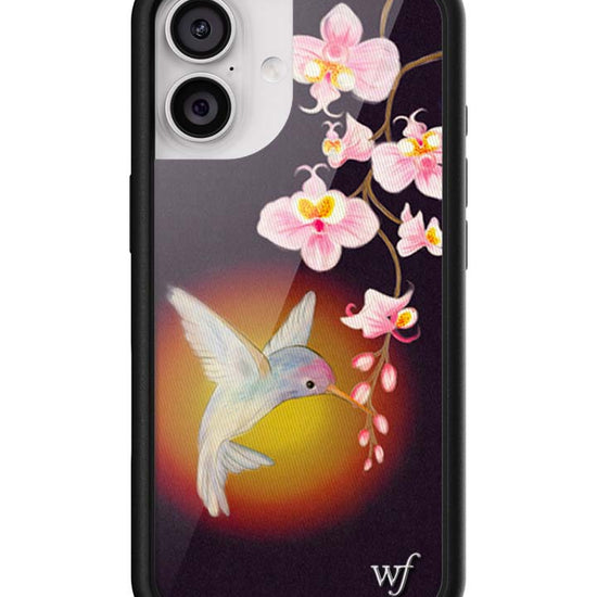 Wildflower iPhone case 17 Hummingbird Animal Cute