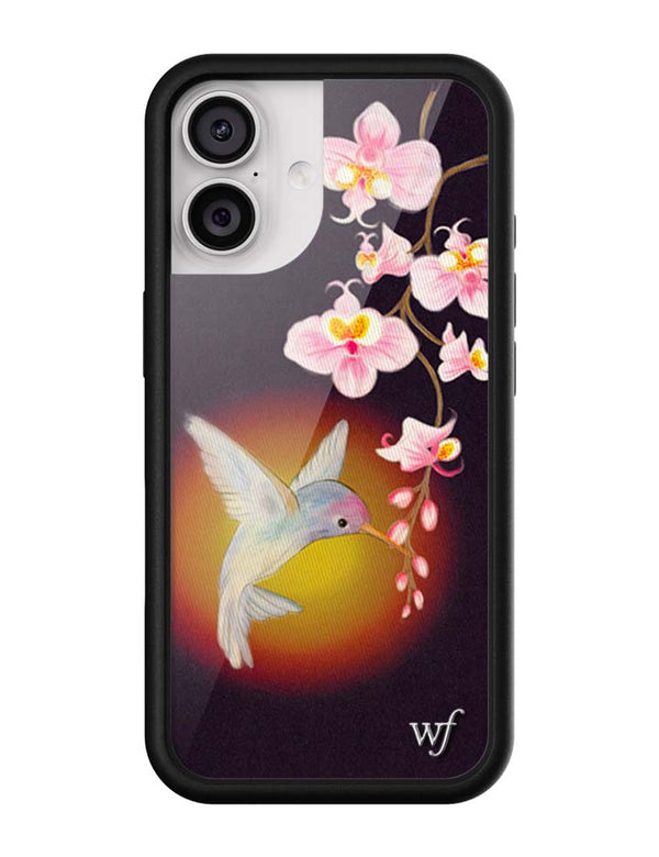 Wildflower iPhone case 17 Hummingbird Animal Cute