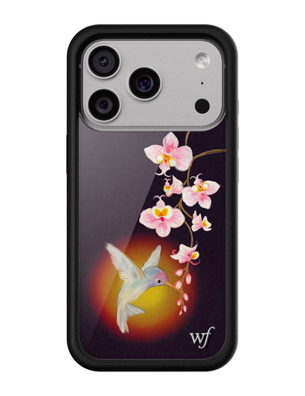 Wildflower iPhone case 17 Pro Hummingbird Animal Cute