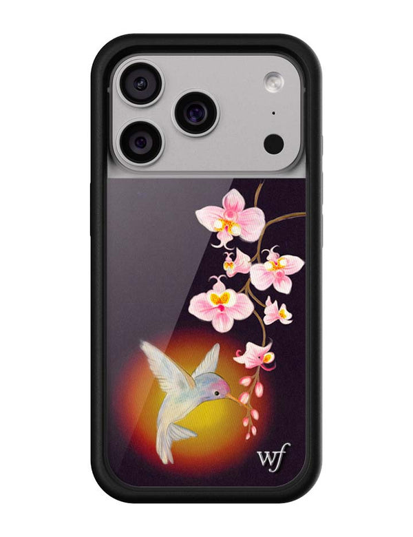 Wildflower iPhone case 17 Pro Hummingbird Animal Cute
