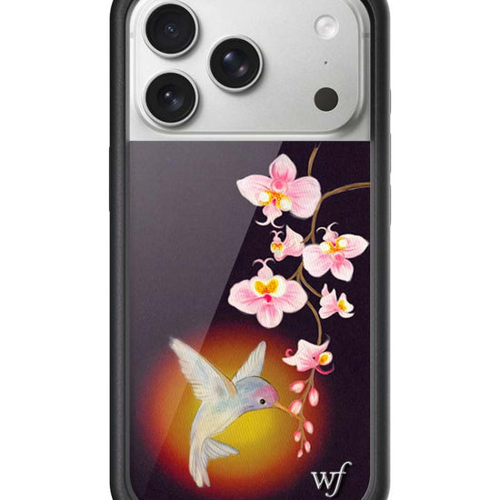 Wildflower iPhone case 17 Pro Hummingbird Animal Cute