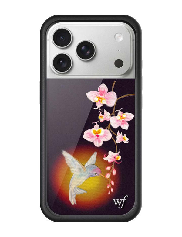 Wildflower iPhone case 17 Pro Hummingbird Animal Cute