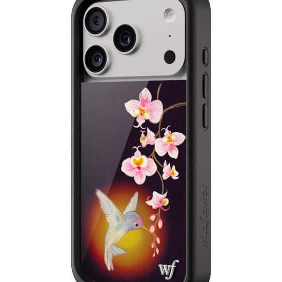 Wildflower iPhone case 17 Pro Hummingbird Animal Cute