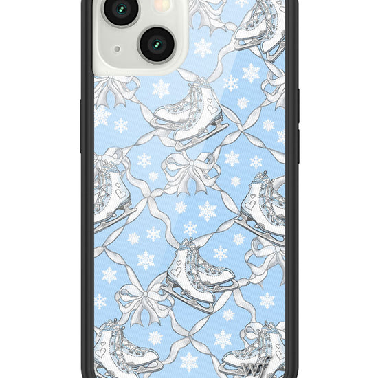 wildflower ice skates iphone 13 case