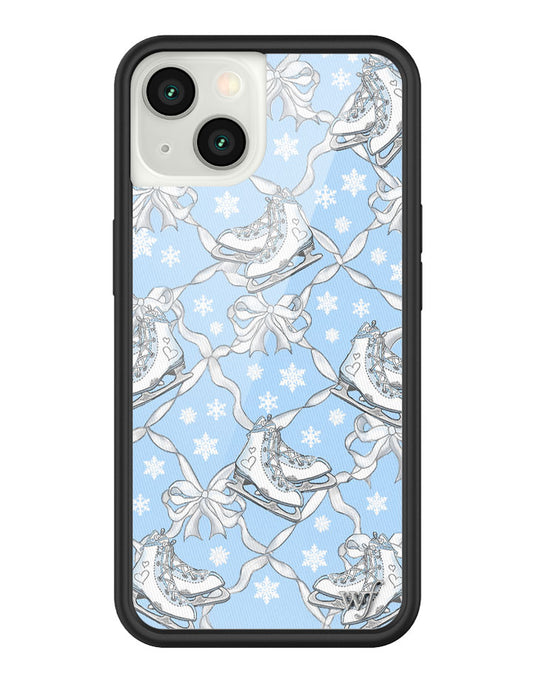 wildflower ice skates iphone 13 case